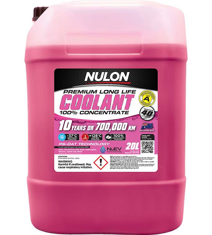 Pink Premium Long Life Coolant 100% Concentrate PLL20